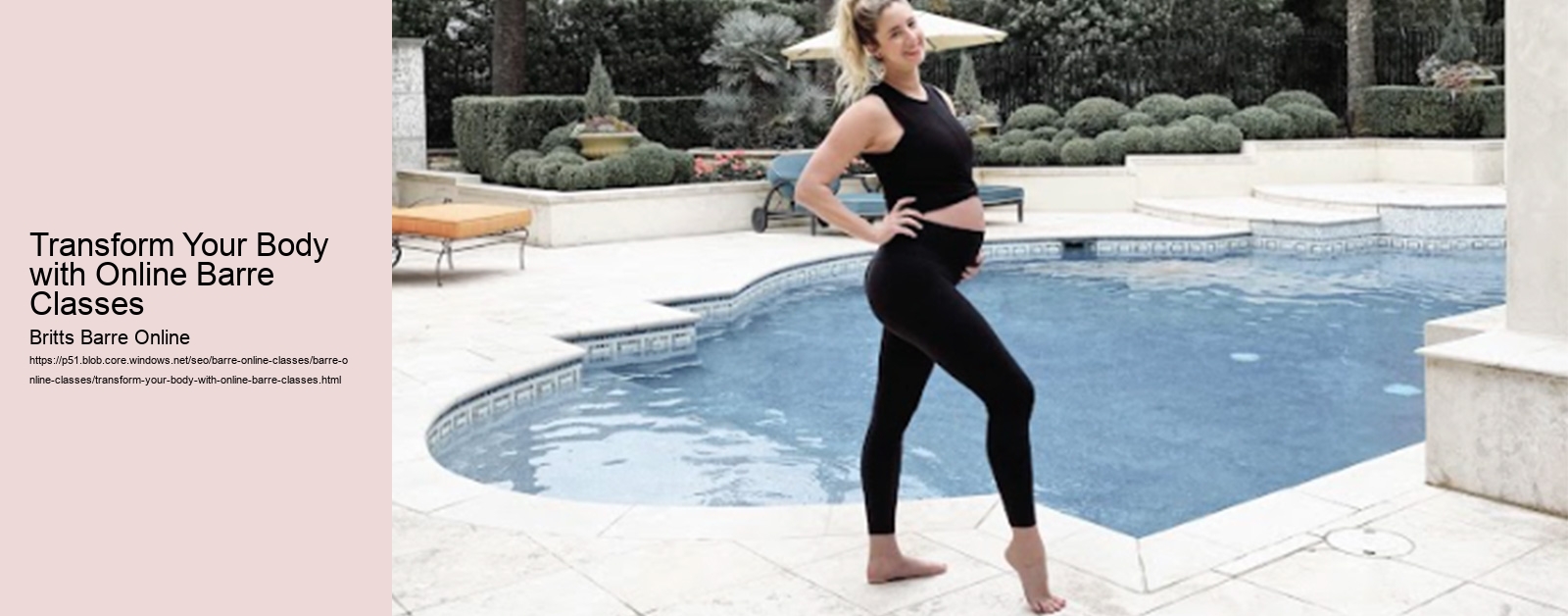 Transform Your Body with Online Barre Classes 
