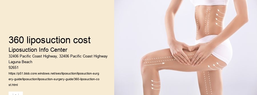 360 liposuction cost