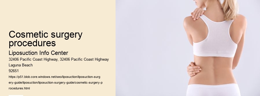 cosmetic surgery procedures