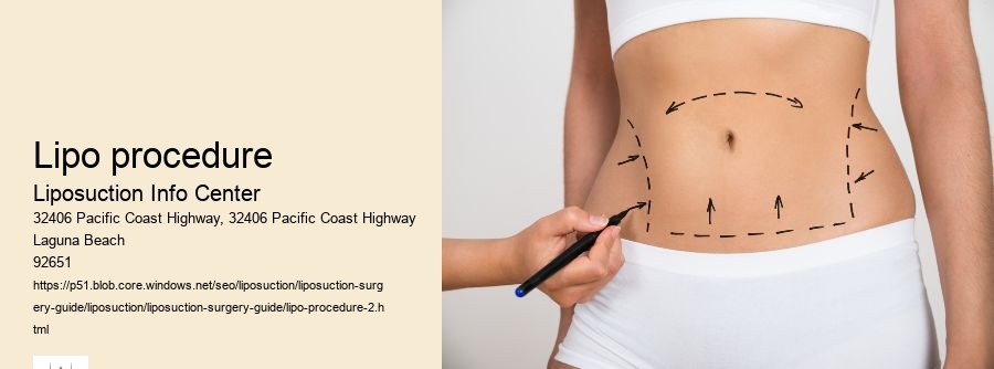 Lipo procedure