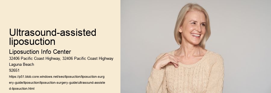 ultrasound-assisted liposuction