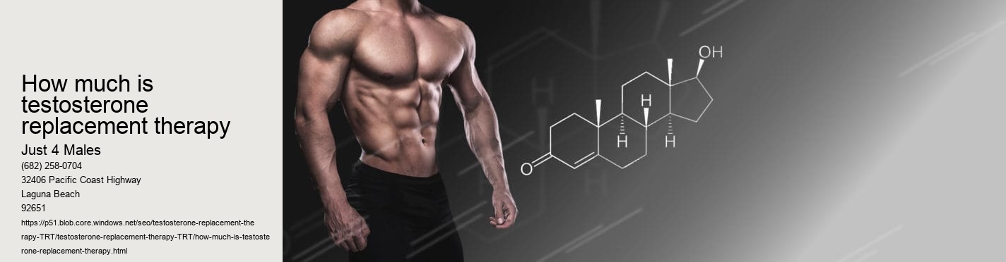 how much is testosterone replacement therapy